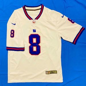 NIKE NFL NEW YORK GIANTS DANIEL JONES COLOR RUSH JERSEY